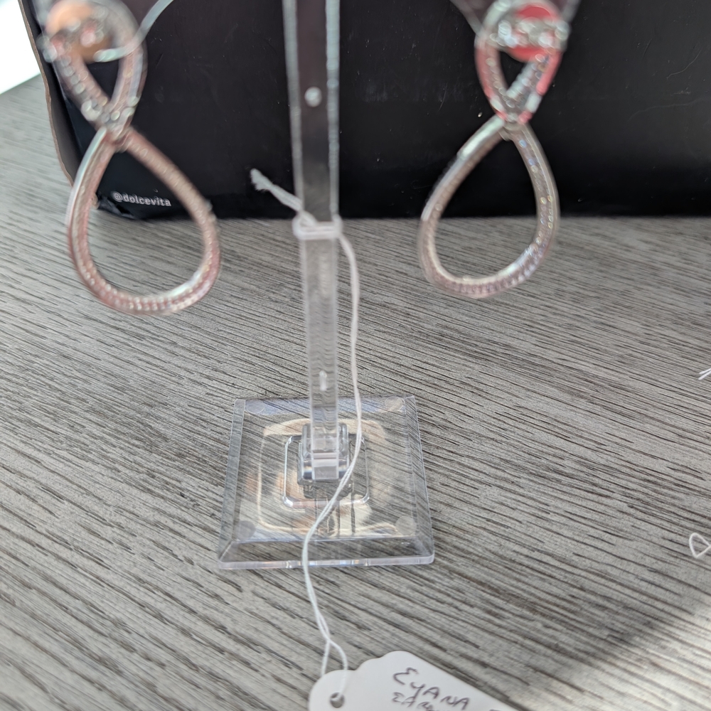 Silver Teardrop Earrings